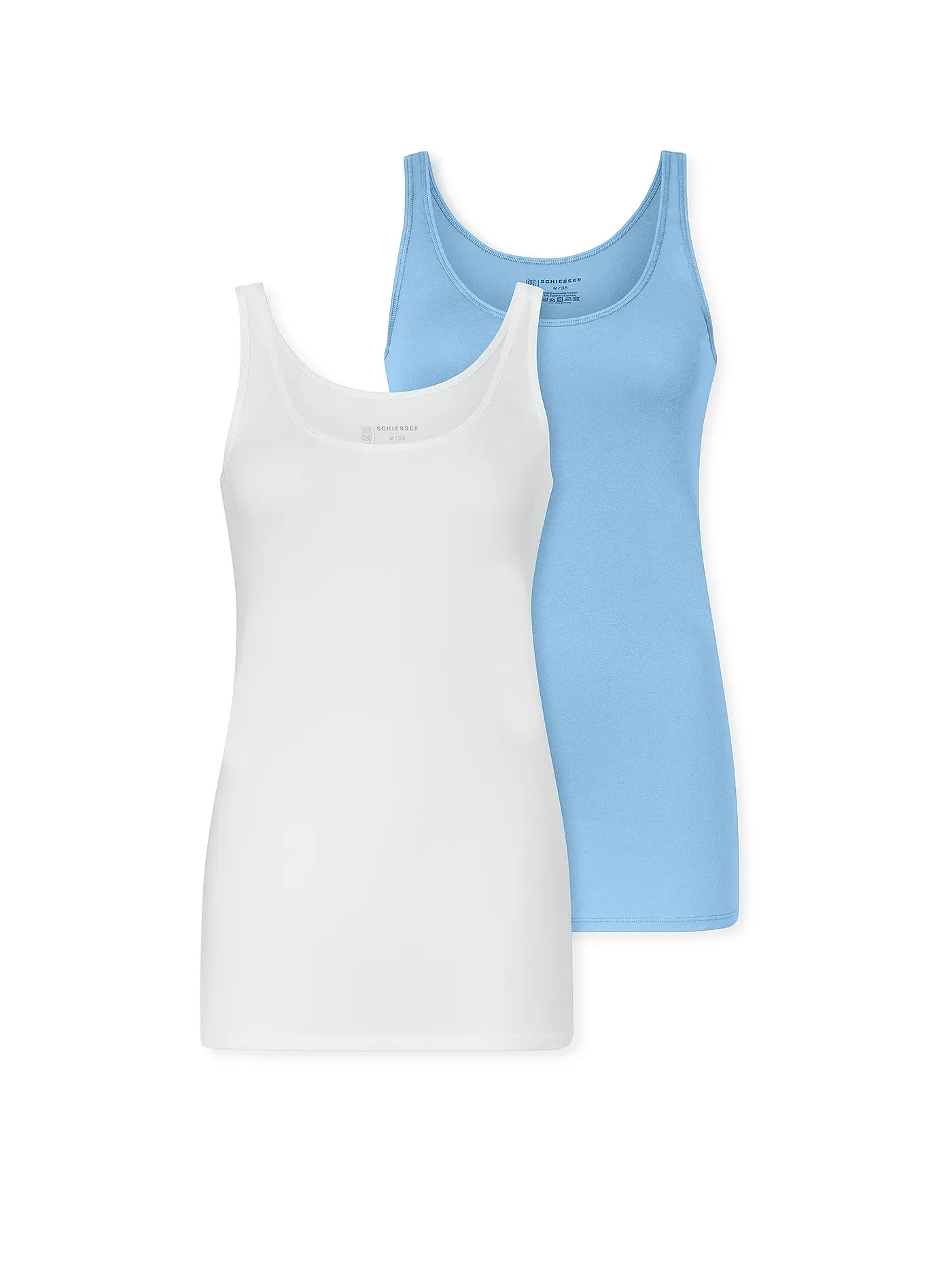 SCHIESSER | Top 2er Pkg. sortiert 14 | 